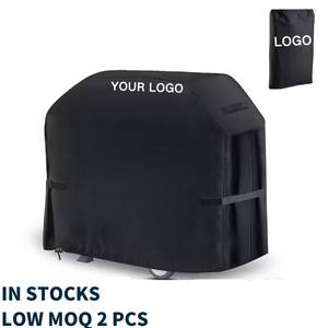 Couvercle anti-poussière imperméable résistant à la décoloration robuste de 58 pouces pour barbecue à gaz avec cordon de serrage et poignée à ourlet réglable - Product Image 2