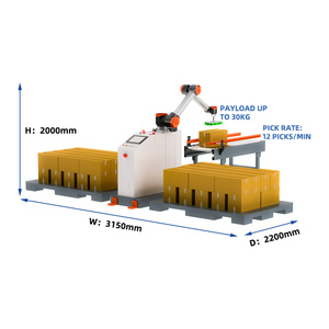 6軸協働ロボット - タッチスクリーン制御の産業用オートメーション協働ロボット - Product Image 2
