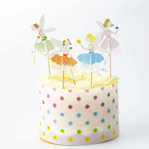Wedding Shower Party decorazioni <span class=keywords><strong>per</strong></span> <span class=keywords><strong>feste</strong></span> <span class=keywords><strong>di</strong></span> <span class=keywords><strong>compleanno</strong></span> da sposa Cake Picks Dancing Girl Ballerina Cupcake Toppers - Product Image 3