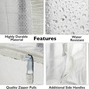 कस्टम आकार के अतिरिक्त बड़े जिपर भंडारण टोटे बैग भारी शुल्क पी. पी. पी. पी. पी. के कपड़े के अनुकूल यात्रा आयोजक - Product Image 6