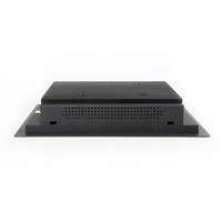Moniteur de contrôle industriel à écran tactile capacitif sans ventilateur de 12,1 pouces avec système d'exploitation Win10/Linux, 4 Go de RAM, aluminium IP65