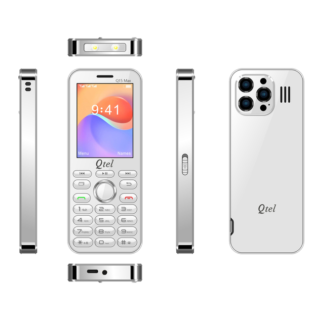 2.8 Inch TFT Display Triple SIM 2G Bar Feature Phone 2500mAh Big Battery Loud Speaker FM Radio MP3 MP4 Multi Language Unlocked