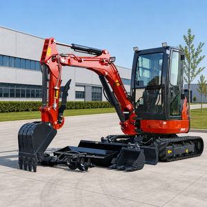 Mini Excavadora con Entrega Gratuita, 1.2 Toneladas, 1.5 Toneladas, Motor Kubota Diésel, Mini Excavadora Pequeña de 1 Tonelada, 3 Toneladas con Brazo Articulado - Product Image 6