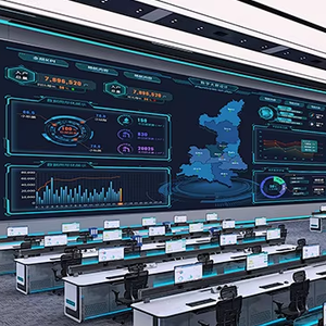 Écran d'affichage LED d'intérieur 4K P2.6, panneaux vidéo pour mur d'images, animation pour centre commercial, luminosité 800 nits, garantie 2 ans - Product Image 1