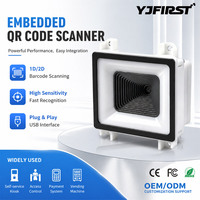 Escáner de Código de Barras Fijo con Interfaz USB CMOS PDF417 2D QR para Máquinas Expendedoras de Bebidas con Control de Acceso, en Stock
