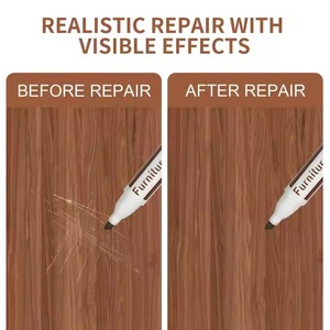 Kit riparazione <span class=keywords><strong>mobili</strong></span> legno marker Set pennarelli cera bastoni con temperino <span class=keywords><strong>mobili</strong></span> riparazione penna per macchie pavimenti pavimenti tavoli - Product Image 2
