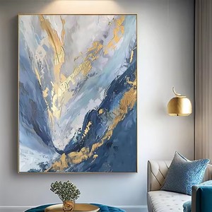 Quadri Moderni Dipinti a Mano su Tela, Dipinti ad Olio Astratti di Lusso, Grandi Opere d'Arte Astratte Moderne per Pareti - Product Image 6