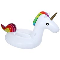 Flotteur gonflable licorne épaissi, jouet de piscine gonflable, disponible dès maintenant.