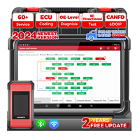LAUNCH-Escáner de diagnóstico de camión X431 PRO3S + HD, versión global, herramienta de programación automática OBD OBDII resistente, 12V, 24V