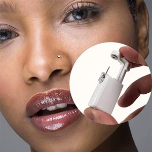 Dùng Một Lần Tự Mũi Piercing Gun Kit Với Được Xây Dựng Trong 304 S/s Đinh tán Bạc Trắng Rõ Ràng Pha Lê Mũi Đinh tán 2Mm - Product Image 2