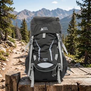 Mochila Navigate Trekking de 48L, Unisex, Poliéster, Asa Rígida, Versátil, para Aventuras al Aire Libre - Product Image 3
