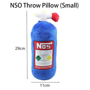 Nuevo Juguete de Peluche Botella de Óxido <span class=keywords><strong>Nitroso</strong></span> NOS, Almohada Rellena Suave, Cojín JDM, Regalos, Decoración <span class=keywords><strong>para</strong></span> Coche, Reposacabezas, Respaldo, Cuello del Asiento - Product Image 5