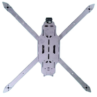 Châssis en fibre de carbone renforcée 3K T300 de 13 pouces en forme de X pour drone de course FPV longue portée, quadricoptère UAV cinématique