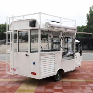 קרוואן אוכל נייד מנירוסטה בעל 3 גלגלים מדגם Custom Ape Coffee Bar Tuk Tuk למכירה, מתאים לאוכל חטיפים ושימוש חיצוני. - Product Image 3
