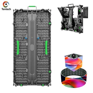 Pantalla LED Flexible de Alta Frecuencia de Actualización, Fácil de Construir Curvas Cóncavas y Convexas, Gob P3.91, Pantallas Flexibles para Interiores, LED Flexible para Alquiler - Product Image 3