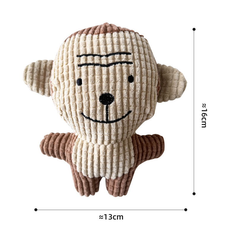 Cartoon little monkey