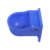 Bebedero Automático de Plástico de 4L de Capacidad para Vacas con Válvula de Flotador de 1/2" para Ganado y Caballos