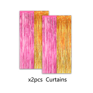 Vàng báo sinh nhật Nguồn cung cấp bên vàng báo biểu ngữ Vòng hoa Khăn trải bàn bóng vàng báo in sinh nhật đảng trang trí - Product Image 6