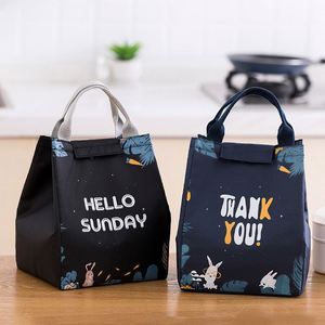 Cartoon <b>Lunch</b> <b>Women</b> Fresh Cooler Bags <b>Lunch</b> <b>Box</b> Tote Food Insulated Waterproof Portable Zipper Thermal Aluminum Foil Backpack 1 - Product Image 3