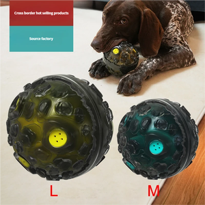Lynpet nuovo arrivo Meteorite a forma di palla di cane traballante giocattoli con strani rumori divertente <span class=keywords><strong>Wag</strong></span> ridacchia palla di cane interattivo con il suono - Product Image 2
