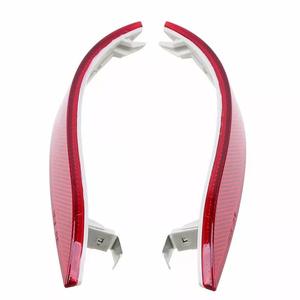 Reflectores de parachoques para Bmw Serie 5 E60 08-10, piezas de repuesto izquierda y derecha de ABS rojo - Product Image 1