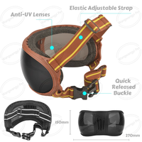 Professional Equestrians Horse Riding Goggles UV Protection Horse Racing Goggle for Equine Sports