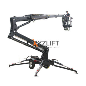 Nacelle élévatrice à flèche télescopique articulée XYZLIFT, alimentée par courant alternatif, homologuée EN280 - Product Image 6