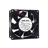 Ventilateur axial de refroidissement de la série NMB, neuf et original, compatible avec l'onduleur, haut débit d'air, étanche, 9 cm, DC24V, 5700 tr/min, 13,4 W