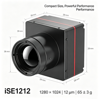 Mini caméra infrarouge ISE 1280x1024, carte d'extension HDMI, performances exceptionnelles, caméra GST pour l'observation nocturne en extérieur