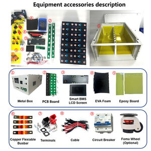 Bộ <span class=keywords><strong>Kit</strong></span> Tự Lắp Pin Lifepo4 Xiho 300Ah 280Ah 51.2V 48V 16S1P 15Kwh, Hộp Pin Lưu Trữ Năng Lượng Cho Gia Đình - Product Image 3