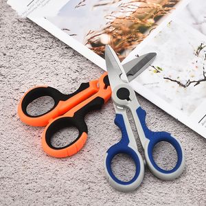 फैक्टरी प्रत्यक्ष बिक्री बहुउद्देशीय उपकरण कैंची फाइबर ऑप्टिक कैंची स्टेनलेस स्टील वायर केबल कटर मछली पकड़ने की रेखा कैंची - Product Image 4