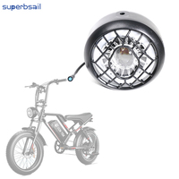Superbsail Vente en gros de phare avant pour kit de vélo électrique OOK-TEK S8 Remplacement de phare LED Phare avant pour vélo Réparation de vélo