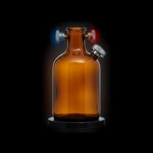 Hanmer Springs Amber <b>Glass</b> <b>Packaging</b> Product COATED - Product Image 1