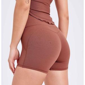 Shorts Deportivos de Cintura Alta para Mujer, Elásticos, de 3 Pulgadas, Efecto Levanta Glúteos, para Correr, Pilates, Yoga - Product Image 3