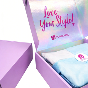 Caja de Envío para Bolsos y Ropa, Embalaje Personalizado para Comercio Electrónico, Caja de Cartón Corrugado Tipo E con Tapa Superior, Fabricante Personalizado - Product Image 3