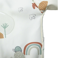 Approvisionnement d'usine Tablier d'alimentation pour bébé Couverture de salle à manger pour bébé bavoir à manches longues imperméable