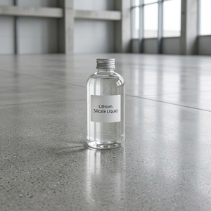 Solución de Silicato de Litio 20-22, Contenido Sólido 1.20-1.32, Densidad Líquida Transparente Incolora para Aplicación en Revestimientos de Concreto - Product Image 1