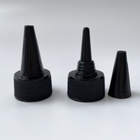 Chapeau en plastique de Bec De Col diamètre 24/410 28mm-410 Longue Pointe Yorker Casquettes avec. 030 Orifice Trou