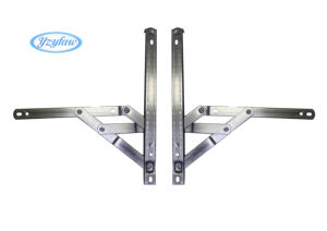 Fermo a Frizione in Acciaio Inox 304 per Finestre a Battente, 10 Pollici, 90 Gradi, con Scanalatura Rotonda in Ottone, 5 Barre - Product Image 2