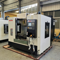 Centre d'usinage vertical CNC 4 axes VMC850 neuf avec système de commande Fresadora, cône de broche BT40/50 pour l'usinage de l'aluminium