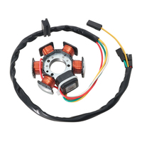 Bobina de Estator de Motocicleta, Rotor de Motor Magnético para Derbi GPR50 GPR50R Senda 50 Senda50