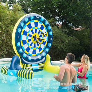Inflatable PVC Dart Board Outdoor Throwing Game Toy For Adults And Kids 180cm Diameter Water Play Equipment - Product Image 4