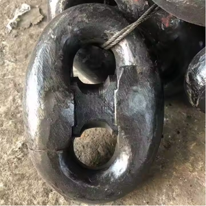 Cina personalizzato U2 Hardware marino moschettone con catena di ancoraggio per la connessione di ormeggio di ancore per barche