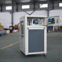 Machine de réfrigération 1HP Refroidisseur de tubes en acier inoxydable de qualité alimentaire refroidi par air pour le refroidissement de la machine