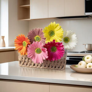 Ramillete de <span class=keywords><strong>Gerbera</strong></span> Africana Artificial de PU, Decoración para Graduación, Regalo para el Hogar - Product Image 1