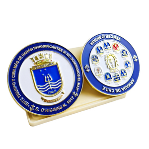 Wholesale Custom 3D Zinc Alloy Challenge Coins Engravable Metal Commemorative Coins Promotional <b>Gifts</b> Modern Traditional - Product Image 6