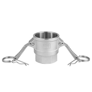 304 Stainless Steel Quick Connect D Type Female Threaded <b>Adapter</b> <b>Plug</b> In Aluminum Alloy - Product Image 4