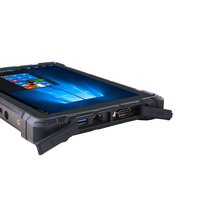 Tablet PC Industri Tangguh 10.1 Inci Windows 10 Intel Celeron 8GB 128GB Tahan Air Tahan Guncangan 4G WiFi Untuk Penggunaan Profesional