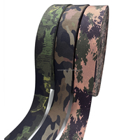 Sangle tactique en nylon imprimée Multicam et MC pour sac à dos et chaussures d'extérieur 25 mm