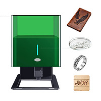 V1 Machine de gravure laser Contrôle d'application Facile à utiliser Couverture d'impression CNC de bureau Bois Cuir Plastique Acier inoxydable